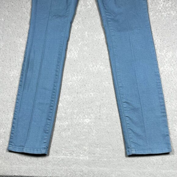 Prana Jeans Womens Size 4/27 Blue Stretch Skinny Straight Denim Pockets - Picture 3 of 13